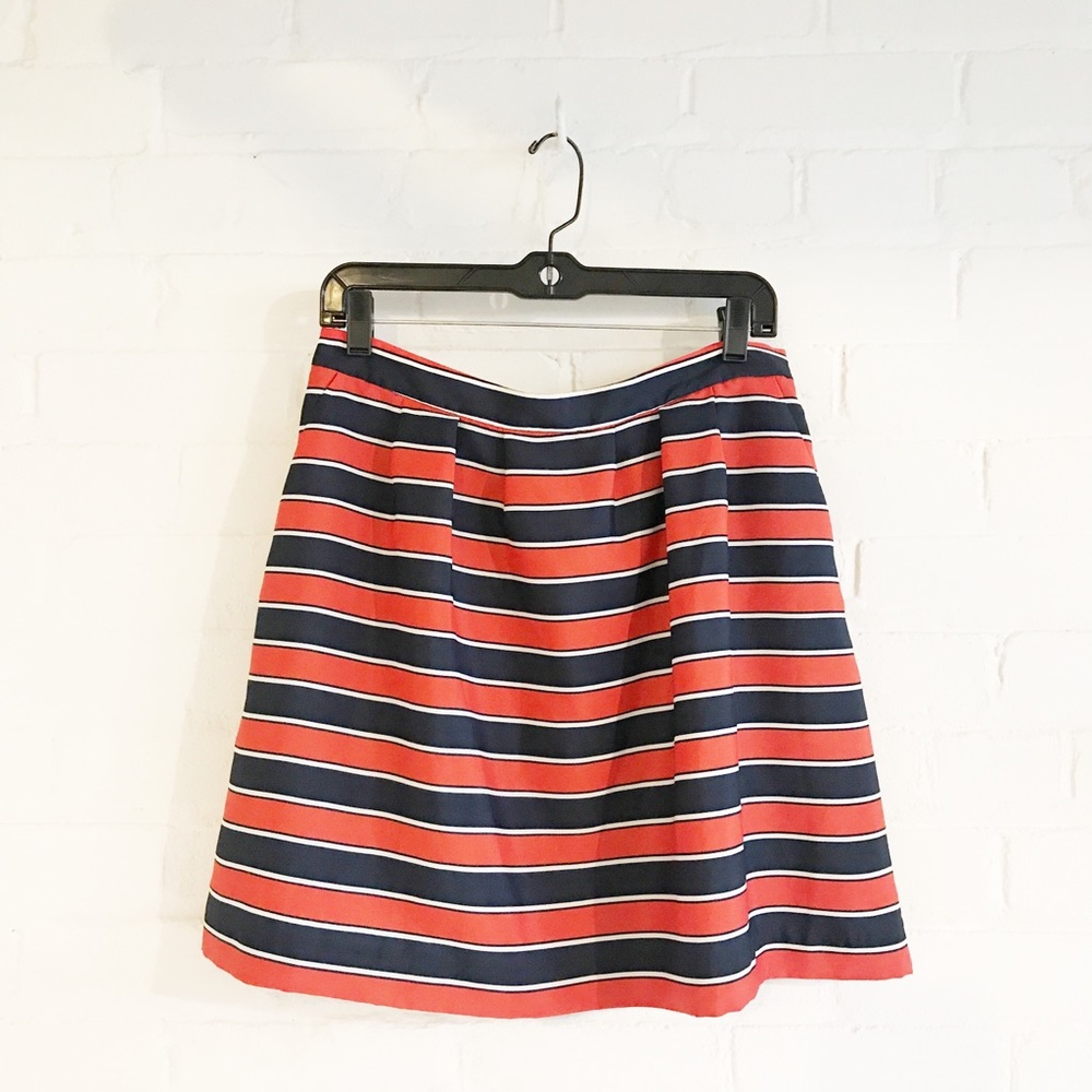 J. Crew Factory Stripe Skirt size 10 NWT